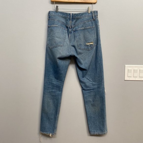 ❗️SOLD❗️Agolde Distressed Jamie High Rise Classic in Dakota Jeans Size 29 - Picture 5 of 8